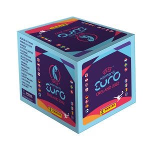 UEFA WOMEN’S EURO 2022 Official Sticker Collection - Box of 50 packets