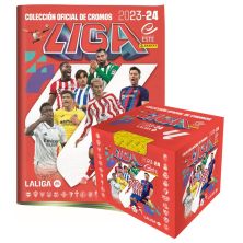Liga ESTE 2023-24 Official Sticker Collection - Album + Box of 50 sticker packets